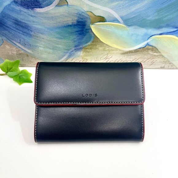 LODIS Audrey Folding Wallet in Black - Picture 2 of 11